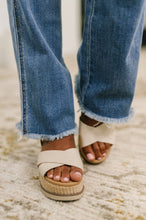 Load image into Gallery viewer, Maureen High Rise Distressed Bootcut Jeans
