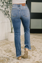 Load image into Gallery viewer, Maureen High Rise Distressed Bootcut Jeans

