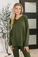 Load image into Gallery viewer, Next to Nothing Top and Bottom Set in Dark Olive

