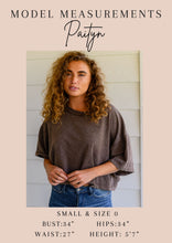 Load image into Gallery viewer, Melange Burnout V-Neck T-Shirt in Yellow Gold
