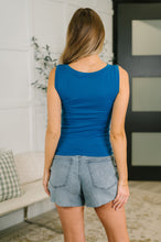 Load image into Gallery viewer, Start of Everything Round Neck Tank in Ocean Blue
