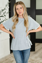 Load image into Gallery viewer, Sunday's Bestie Mineral Wash Top in Light Grey
