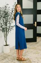 Load image into Gallery viewer, Sweet Like That Casual Dress in Light Navy
