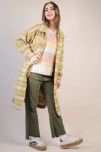 Load image into Gallery viewer, NJ90325-Aztec &amp; Plaid Printed Shacket Jacket Coat
