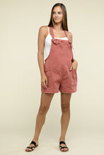 Load image into Gallery viewer, Washed Knot Strap Romper
