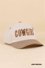 Load image into Gallery viewer, Cowgirl Two Tone Snapback Hat
