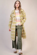 Load image into Gallery viewer, NJ90325-Aztec &amp; Plaid Printed Shacket Jacket Coat
