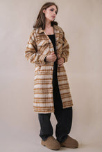 Load image into Gallery viewer, NJ90325-Aztec &amp; Plaid Printed Shacket Jacket Coat

