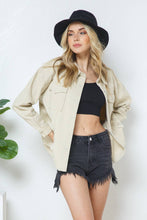 Load image into Gallery viewer, 30167J - Twill Ripped Distressed Jacket
