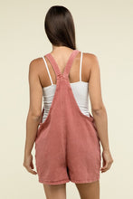 Load image into Gallery viewer, Washed Knot Strap Romper
