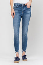 Load image into Gallery viewer, High Rise Ankle Skinny Hem Detail
