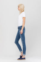 Load image into Gallery viewer, High Rise Ankle Skinny Hem Detail
