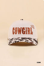 Load image into Gallery viewer, Cowgirl Two Tone Snapback Hat

